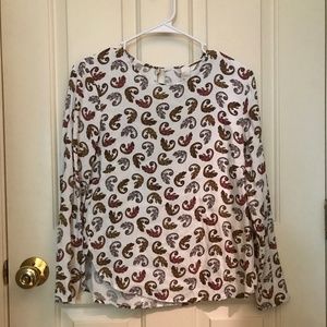 H&M Chameleon Blouse Size 6